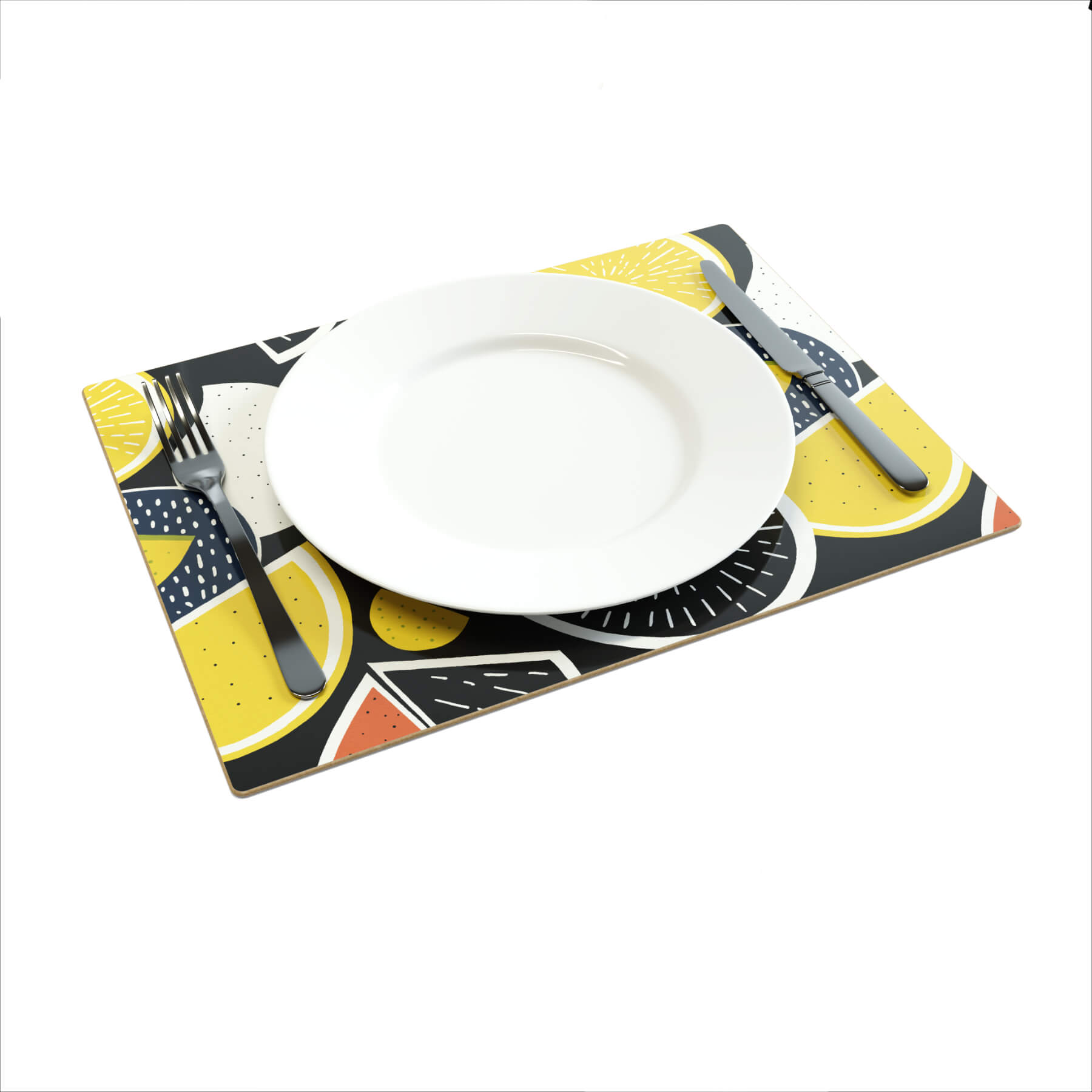 Placemat set of 2, 40 x 30 cm ‘Juice of the Day’